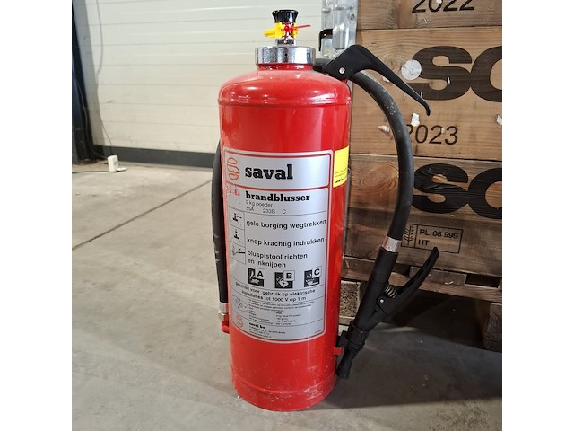 Ca. 14x brandblusser poeder | 6 en 9 kg - afbeelding 3 van  4