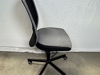 Ca. 14x bureaustoel ikea, flintan, zwart/grijs - afbeelding 4 van  7