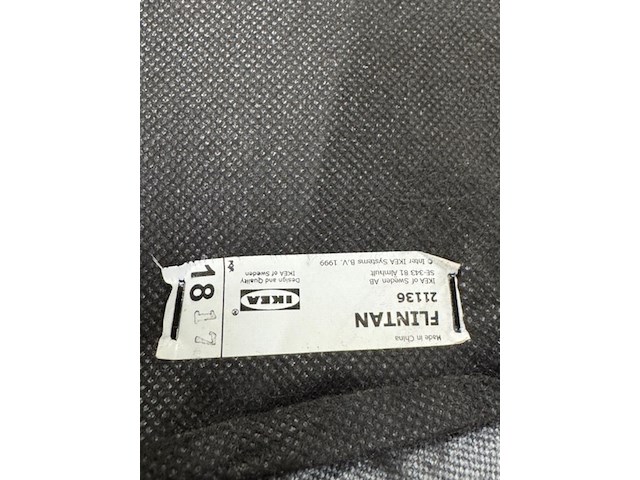 Ca. 14x bureaustoel ikea, flintan, zwart/grijs - afbeelding 5 van  7