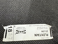 Ca. 14x bureaustoel ikea, flintan, zwart/grijs - afbeelding 5 van  7