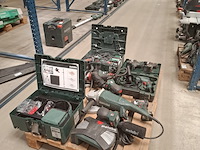 Ca. 14x diverse accu/elektrisch gereedschap metabo, diverse modellen