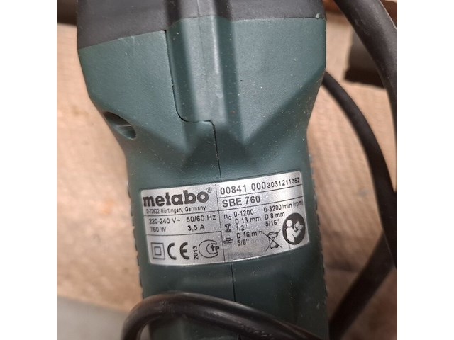Ca. 14x diverse accu/elektrisch gereedschap metabo, diverse modellen - afbeelding 23 van  25