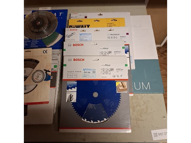 Ca. 14x diverse zaagbladen o.a. carat en bosch - afbeelding 8 van  10