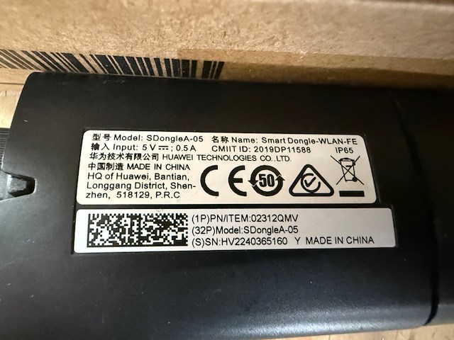 Ca 14x dongel huawei, sdongela 02312qmv - afbeelding 5 van  5