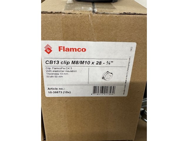 Ca. 14x doos koudebrug beugels, flamco - afbeelding 2 van  5