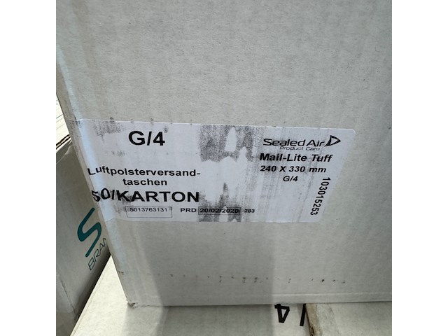 Ca. 14x doos luchtkussen enveloppen, sealed air - afbeelding 2 van  3