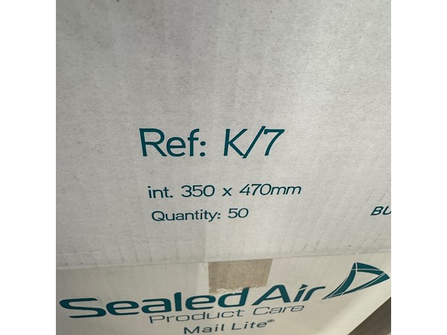Ca. 14x doos luchtkussen enveloppen, sealed air - afbeelding 3 van  3