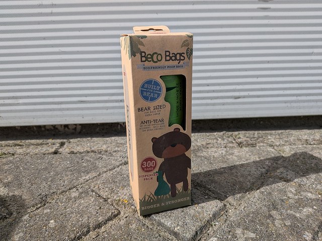 Ca. 14x doos mdpe-afvalzakken met trekband, en 10x doos beco pets poepzakjes - afbeelding 8 van  9