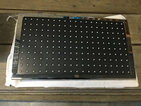 Ca. 14x douchekop voor regendouche rechthoek, 823579, zwart - afbeelding 1 van  3