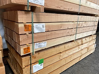 Ca. 14x douglas balken fijnbezaagd, 150x150mm, lengte 300cm - afbeelding 4 van  4