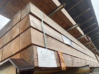 Ca. 14x douglas balken fijnbezaagd, 150x150mm, lengte 400cm - afbeelding 4 van  4