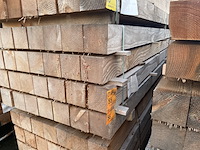 Ca. 14x douglas balken fijnbezaagd, 150x150mm, lengte 400cm - afbeelding 4 van  4