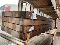 Ca. 14x douglas balken fijnbezaagd, 150x150mm, lengte 400cm - afbeelding 4 van  4