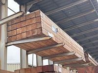 Ca. 14x douglas balken fijnbezaagd, 150x150mm, lengte 400cm - afbeelding 4 van  4