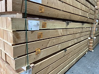 Ca. 14x douglas balken fijnbezaagd, 150x150mm, lengte 400cm - afbeelding 4 van  4
