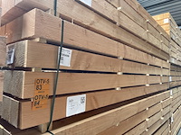 Ca. 14x douglas balken fijnbezaagd, 150x150mm, lengte 400cm - afbeelding 4 van  4