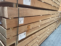 Ca. 14x douglas balken fijnbezaagd, 150x150mm, lengte 400cm - afbeelding 4 van  4