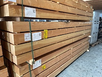 Ca. 14x douglas balken fijnbezaagd, 150x150mm, lengte 400cm - afbeelding 4 van  4