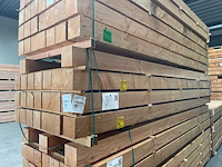 Ca. 14x douglas balken fijnbezaagd, 150x150mm, lengte 400cm - afbeelding 4 van  4