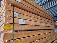 Ca. 14x douglas balken fijnbezaagd, 150x150mm, lengte 400cm - afbeelding 4 van  4