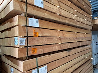 Ca. 14x douglas balken fijnbezaagd, 150x150mm, lengte 400cm - afbeelding 4 van  4