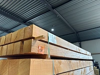 Ca. 14x douglas balken fijnbezaagd, 150x150mm, lengte 400cm - afbeelding 4 van  4