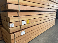 Ca. 14x douglas balken fijnbezaagd, 150x150mm, lengte 500cm - afbeelding 4 van  4