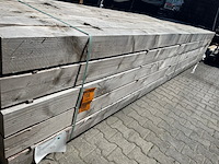 Ca. 14x douglas balken fijnbezaagd, 150x150mm, lengte 500cm - afbeelding 2 van  3