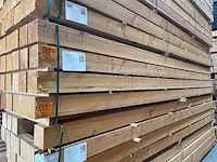 Ca. 14x douglas balken fijnbezaagd, 150x150mm, lengte 500cm - afbeelding 4 van  4
