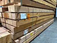 Ca. 14x douglas balken fijnbezaagd, 150x150mm, lengte 500cm - afbeelding 4 van  4
