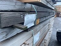 Ca. 14x douglas balken fijnbezaagd, 75x175mm, lengte 300cm - afbeelding 2 van  3