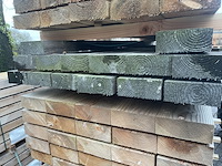 Ca. 14x douglas balken fijnbezaagd, 75x175mm, lengte 300cm - afbeelding 3 van  3