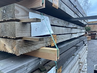 Ca. 14x douglas balken fijnbezaagd, 75x200mm, lengte 300cm - afbeelding 2 van  3