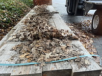 Ca. 14x douglas balken fijnbezaagd, 75x200mm, lengte 400cm - afbeelding 1 van  3