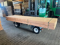 Ca. 14x douglas balken geschaafd, 140x140mm, lengte 300cm - afbeelding 2 van  4