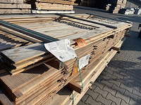 Ca. 14x douglas design- triple- deens profiel, 22x142mm, lengte 300cm - afbeelding 2 van  3