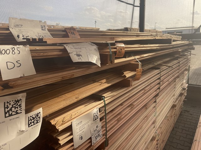 Ca. 14x douglas design- triple- deens profiel, 22x142mm, lengte 400cm - afbeelding 4 van  4