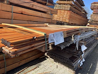 Ca. 14x douglas design- triple- deens profiel, 22x142mm, lengte 600cm - afbeelding 2 van  3