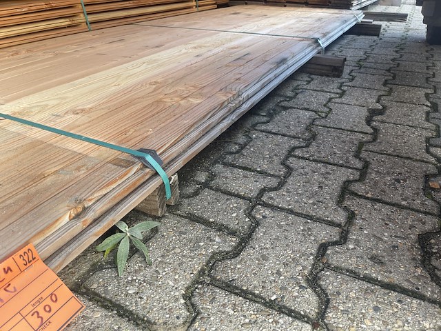 Ca. 14x douglas zweeds rabat, 12x148mm, lengte 300cm - afbeelding 2 van  3