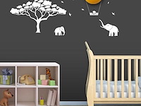 Ca. 14x draadloze wandlamp zon, babyzoo, wandlamp/nachtlampje, geel - afbeelding 1 van  2