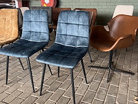 Ca. 14x eetkamerstoel, o.a. zuiver, dutchbone, byfonq - afbeelding 2 van  5