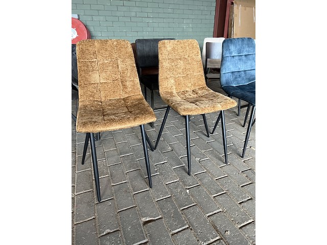 Ca. 14x eetkamerstoel, o.a. zuiver, dutchbone, byfonq - afbeelding 5 van  5