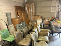 Ca. 14x eetkamerstoelen, groen - afbeelding 1 van  7