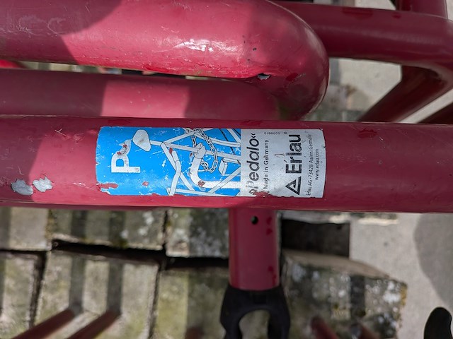 Ca. 14x fiets parkeersysteem, erlau, pedalo - afbeelding 2 van  10