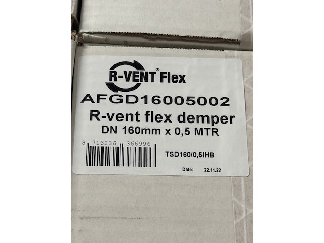Ca. 14x flex demper, afgd16005002 - afbeelding 3 van  3