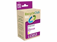 Ca. 14x inktcartridges voor brother lc-3213 printers, recycleclub - afbeelding 3 van  5