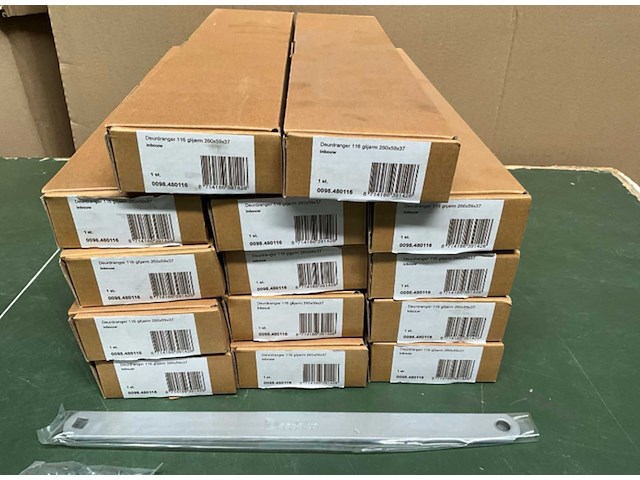 Ca. 14x intersteel dr116 glijarm deurdranger, intersteel, dr116, grijs / chroom, 2026 - afbeelding 1 van  2