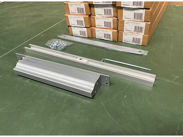 Ca. 14x intersteel dr116 glijarm deurdranger, intersteel, dr116, grijs / chroom, 2026 - afbeelding 2 van  2