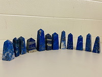 Ca. 14x lapis lazuli obelisken - afbeelding 1 van  8