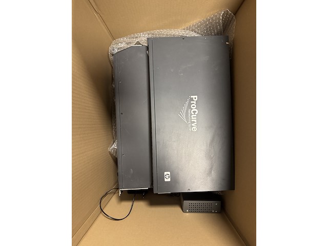 Ca. 14x managed gigabit/fast-ethernet switch - 2920-serie + procurve, hp, 2920-48g / 2920-24g / 2610-24 / 408, grijs, 2002-2018 - afbeelding 4 van  5